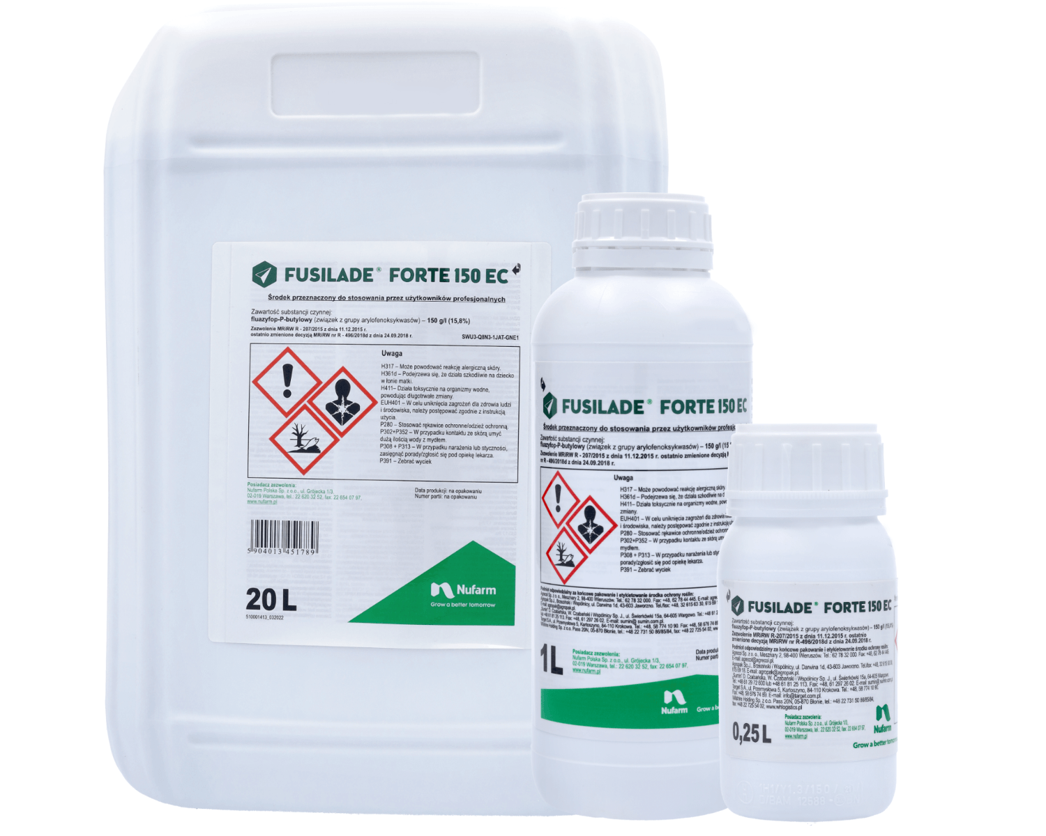 Fusilade Forte 150 EC (Fluazifop-P-Butyl) Nufarm - herbicide