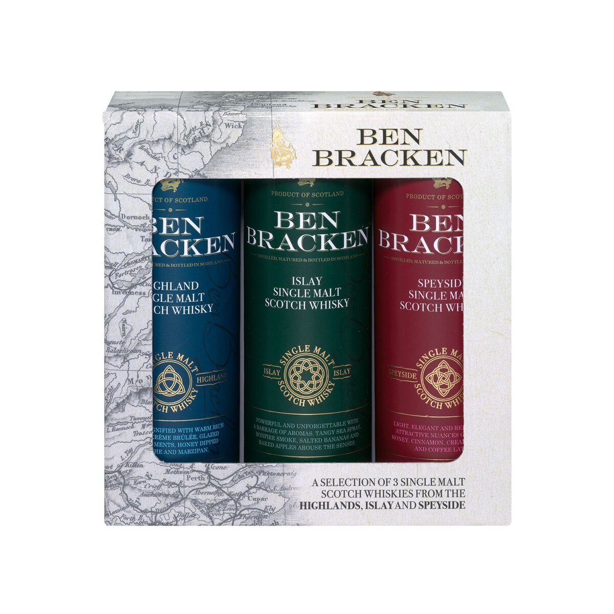 Ben Bracken Single Malt Scotch Whisky Mini Pack 40 % Vol 3 x 0,05 l