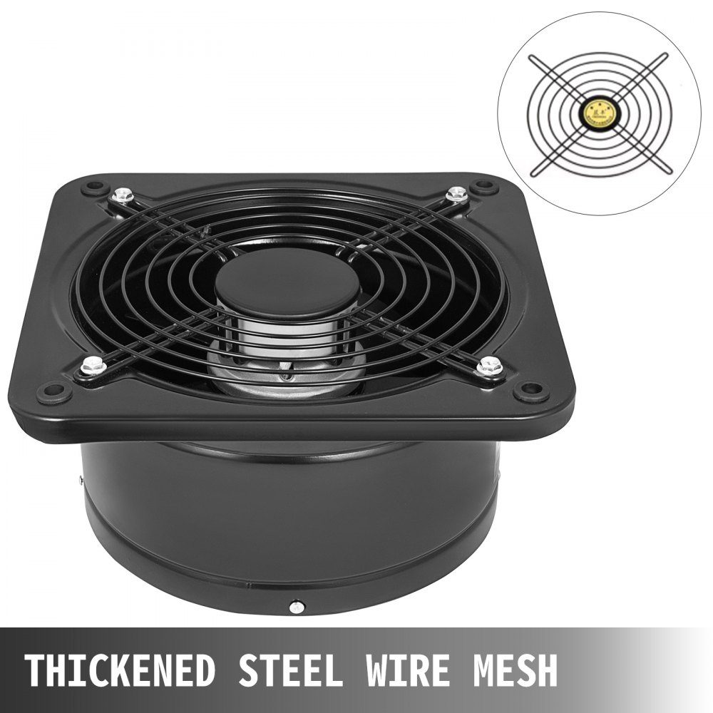 250-mm-Axialventilator, 50-Hz-Wandventilator, 2580-U/min-Wandventilator, 220-V-Axialventilator, Axialventilator, Wandventilator
