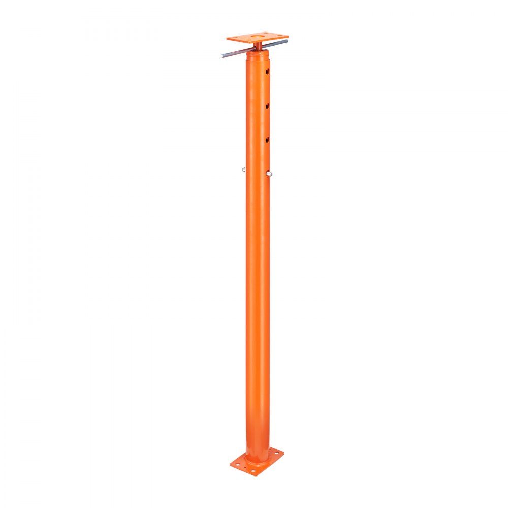 Podnośnik domowy, zakres wysokości od 56" do 100", maksymalne obciążenie 8600 kg, regulowana belka nośna, podnośnik piwniczny, słupek do poziomowania, wspornik do podnoszenia, teleskopowy podnośnik stalowy do tymczasowego podparcia – Nr kat. HT-23025