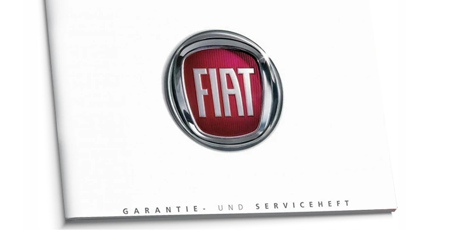 Niemiecka książeczka serwisowa do pojazdów Fiat, NOWA, oryginalna Niemiecka książeczka serwisowa do pojazdów Fiat, NOWA, oryginalna