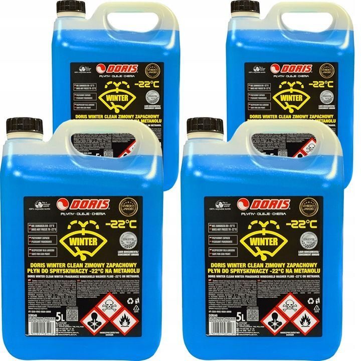 WINTER windshield washer fluid -22, scented, 20 l, ready to use