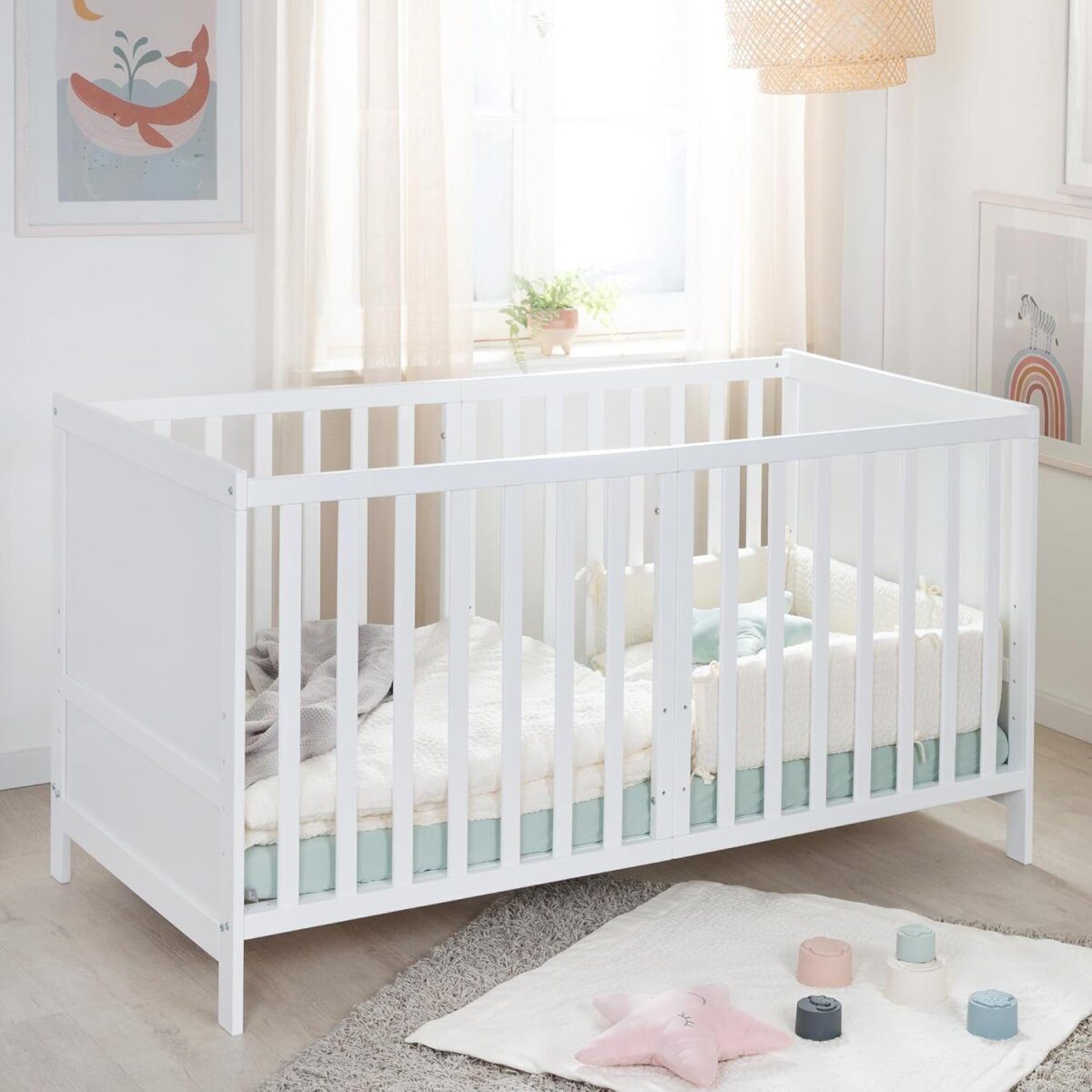 roba combination children's bed EASY SLEEP, 70 x 140 cm, white wood