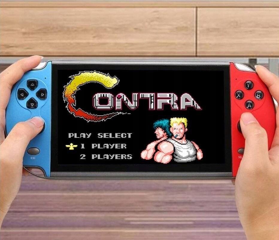 Konsole All-In-One 5,1'' Bildschirm 8GB mehr als 1000 vorinstallierte Spiele XXL-Starterset