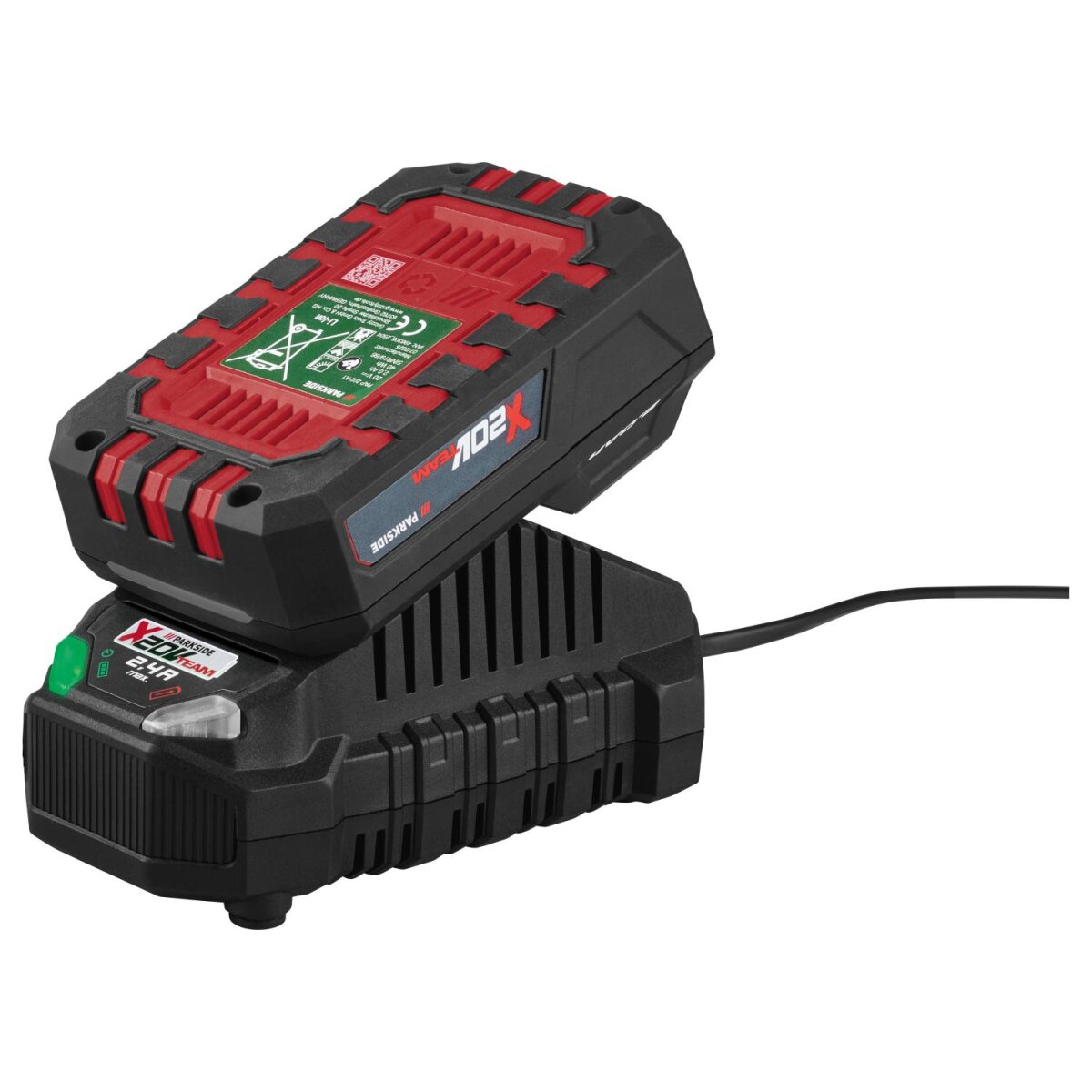 Akumulator PARKSIDE® 20 V »PAP 202 A1« / ładowarka 20 V »PLG 20 C1« Akumulator PARKSIDE® 20 V »PAP 202 A1« / ładowarka 20 V »PLG 20 C1«