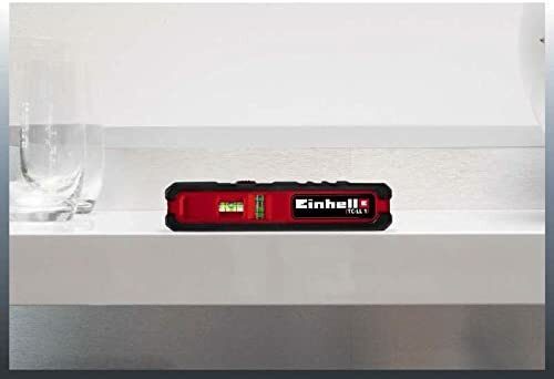 Einhell Laser-Nivelliergerät TC-LL 1 (Arbeitsbereich – Linie 5 m, Arbeitsbereich – Punkt 20 m, Softgrip, inkl. flexibler Wandhalterung)
