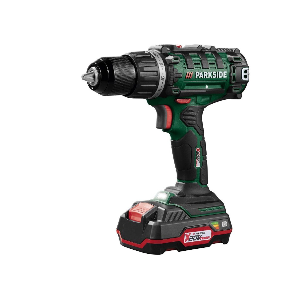 PARKSIDE® 20 V Akku-Bohrschrauber »PABS 20-Li I9«, mit Akku und Ladegerät