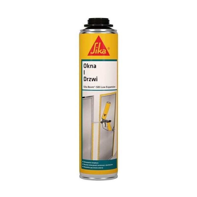 Sika Boom 583 Mousse de montage à faible foisonnement 750 ml