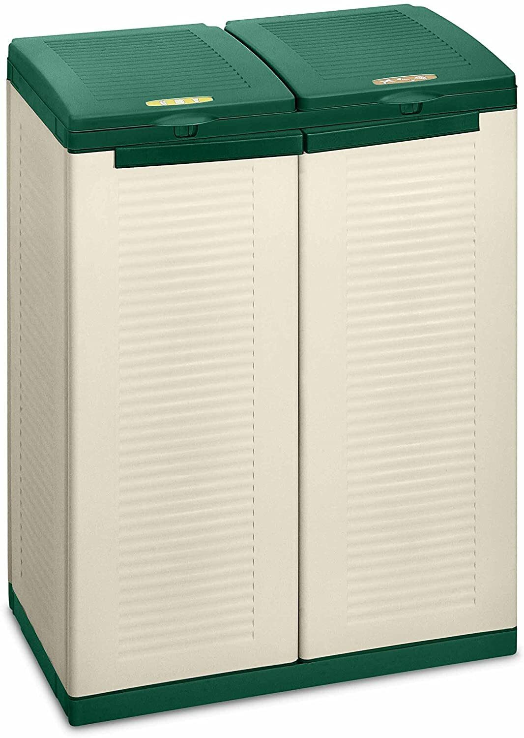 Abfallbehälter für gelben Sack Terry 9714402 Ecocab Contenitori, Verde, 68x39x88,7 cm