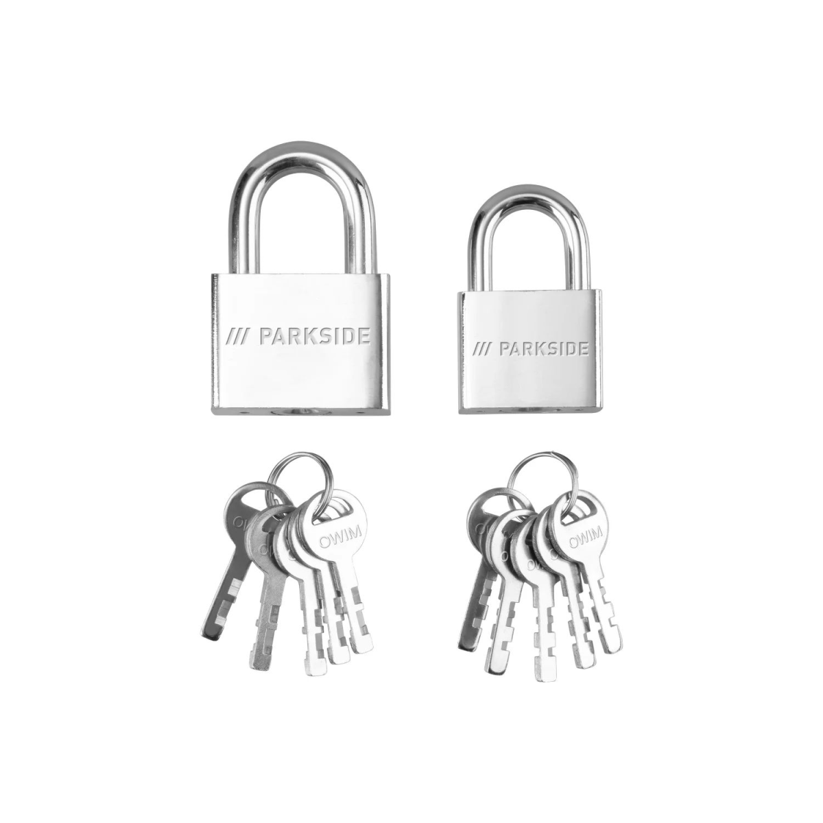 Câbles / serrures PARKSIDE® (jeu de 2 cadenas)