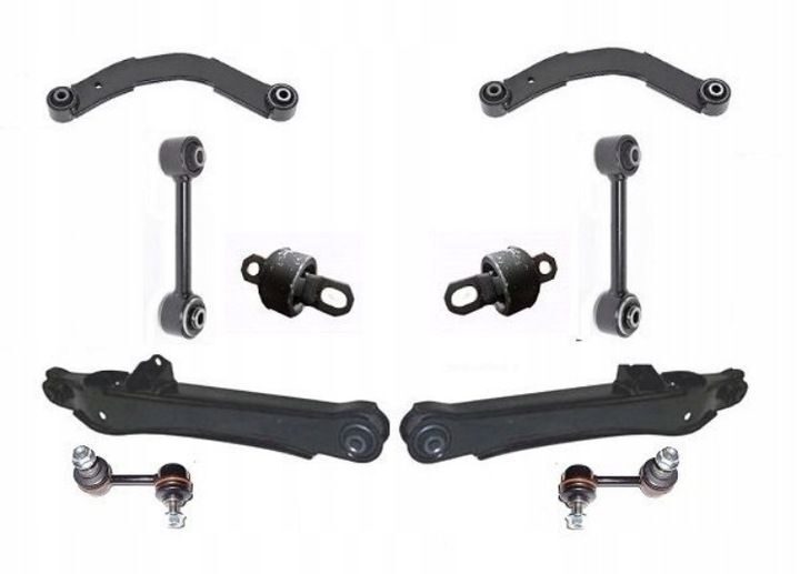 JEEP COMPASS 2011-2017 ZESTAW ZAWIESZENIA TYLNEGO Zestaw wahaczy tylnej osi