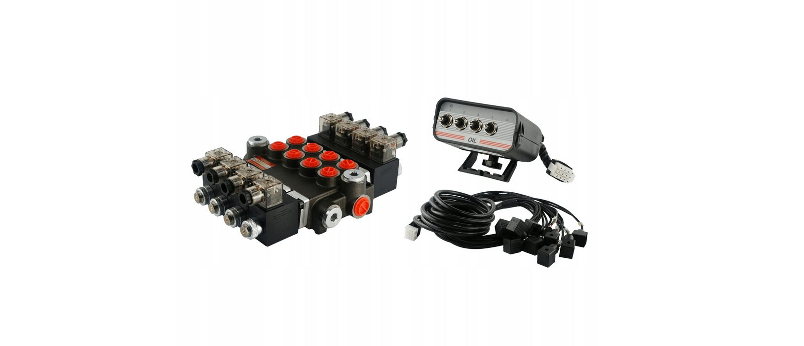 DISTRIBUTEUR HYDRAULIQUE 4SEK 40L 24V + kit de démarrage CONTROL