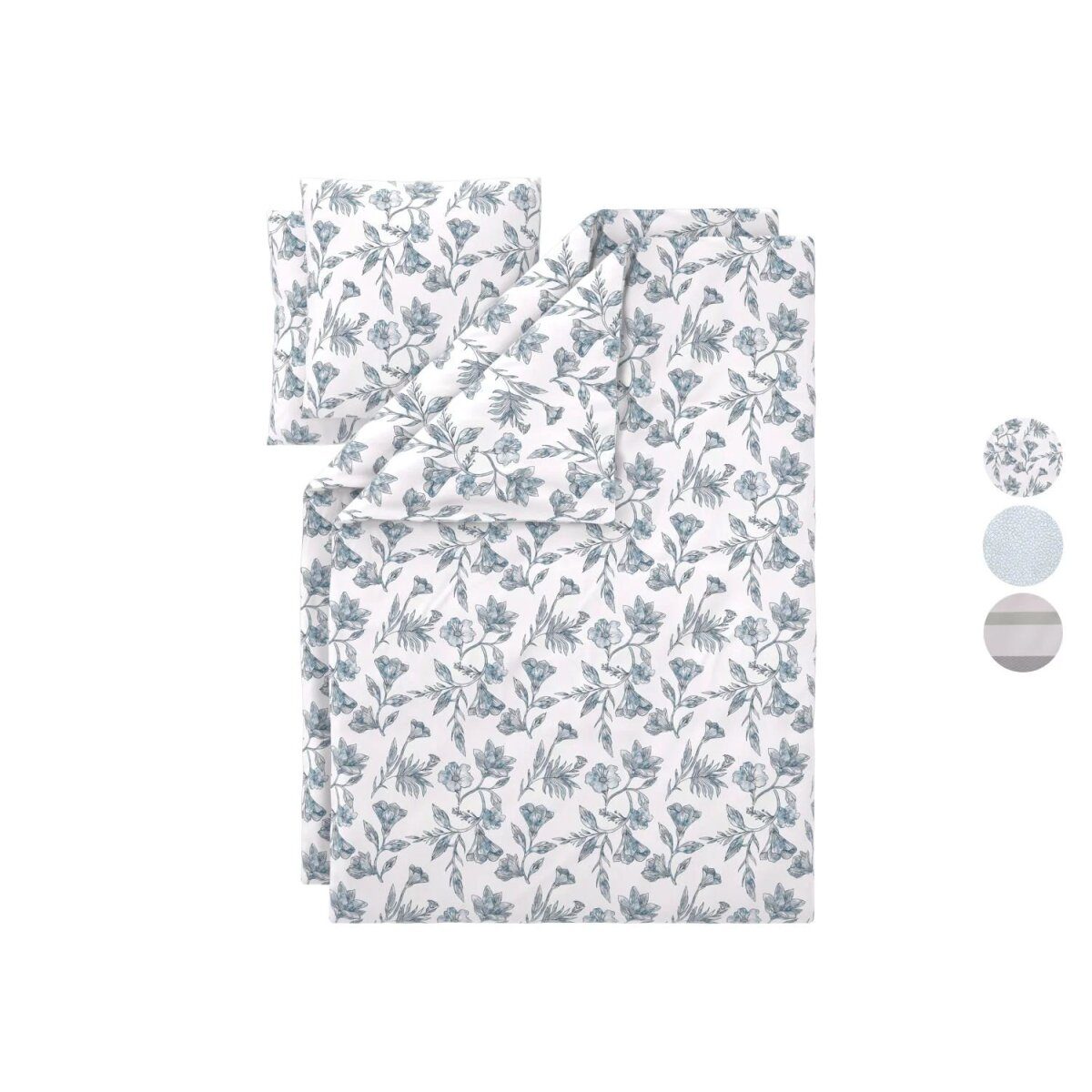 LIVARNO® Renforcé bed linen set, 4 pieces, 135 x 200 cm