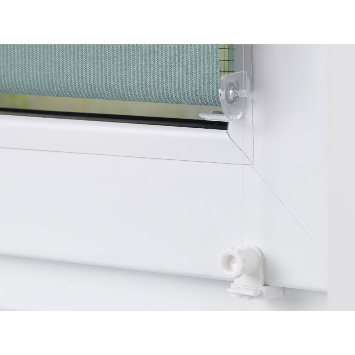 Duo-Rollo Klemmfix, ohne Bohren, gespannt, blickdicht, ab 45 x 150 cm