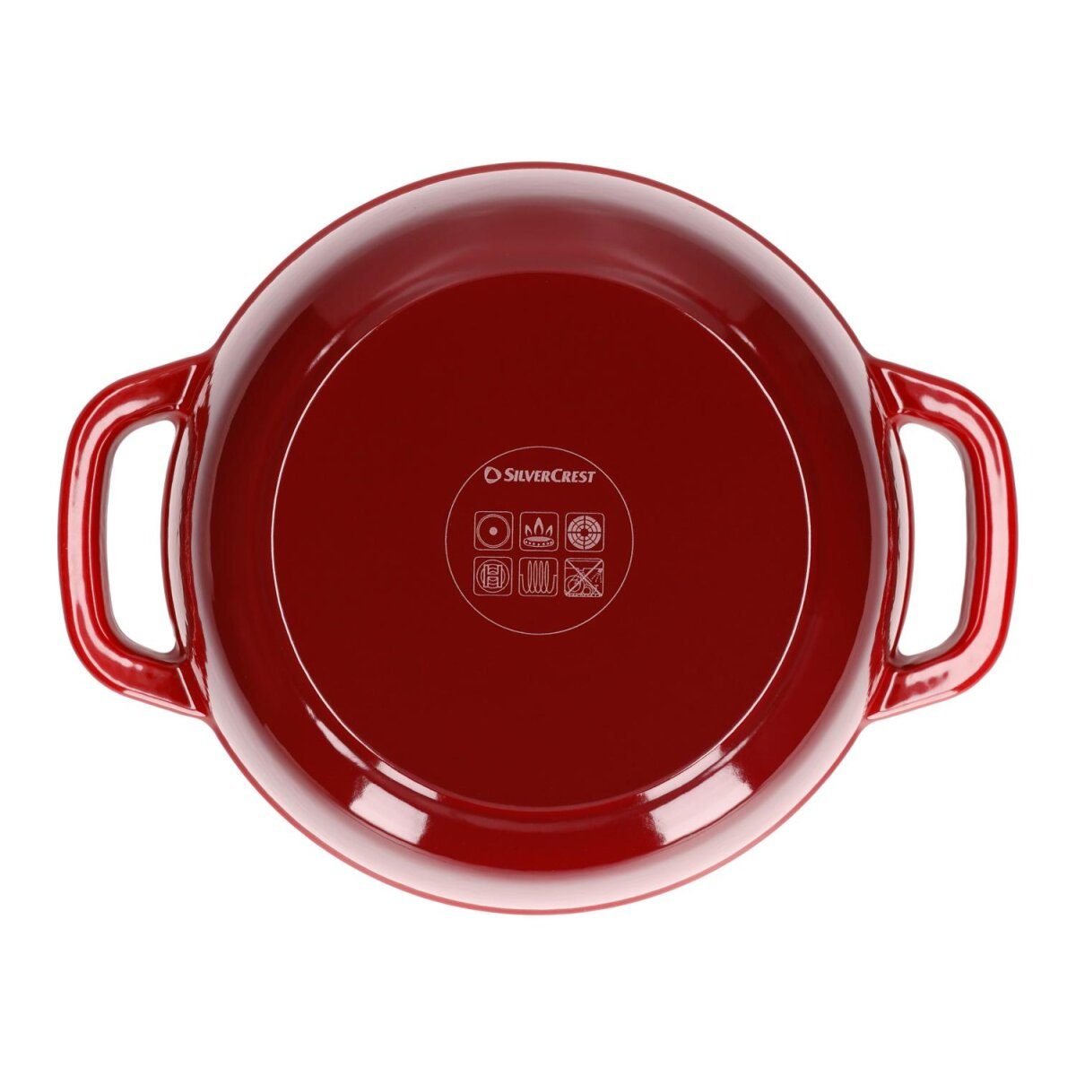 Marmite en fonte premium SILVERCREST® 22 cm / 2,8 litres avec système goutte à goutte