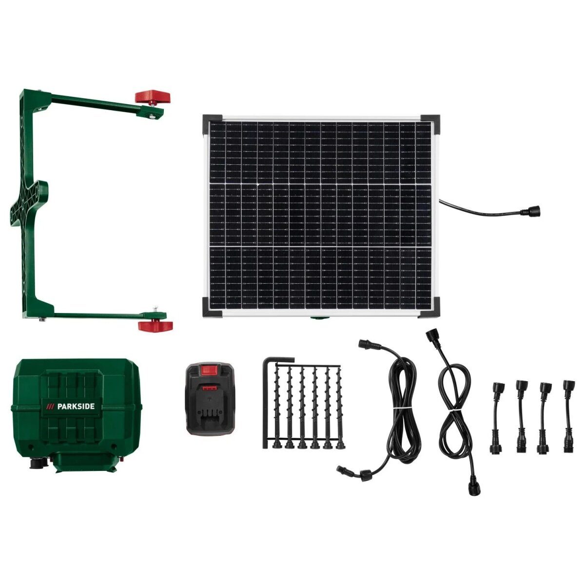 PARKSIDE® 20 V Akku-Solar-Ladestation für Mähroboter »PASLM 25 A1«, mit Akku