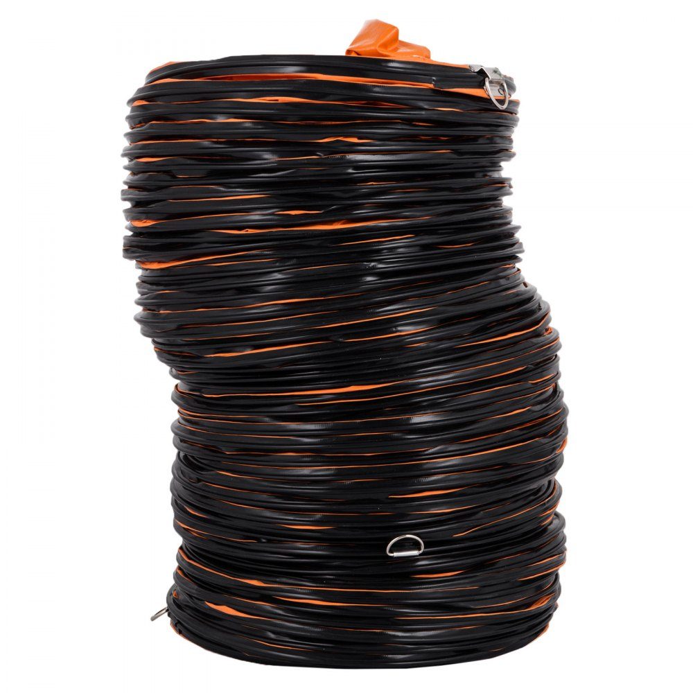 6kg air transport hose, 7.6m warm air hose, -20-180°F ventilation hose, 35 x 34 x 26cm construction site hose