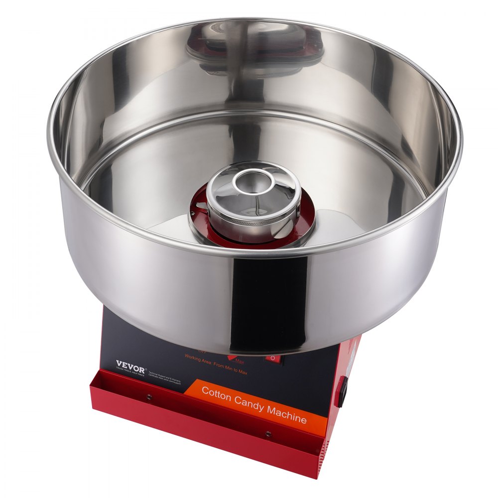 Electric Cotton Candy Machine, 1000W Cotton Candy Machine, Commercial Cotton Candy Machine with Stainless Steel Bowl & Sugar Spoon, Perfect for Children's Birthday Parties at Home, Family Gatherings (Red) Electric Cotton Candy Machine, 1000W Cotton Candy Machine, Commercial Cotton Candy Machine with Stainless Steel Bowl & Sugar Spoon, Perfect for Children's Birthday Parties at Home, Family Gatherings (Red)