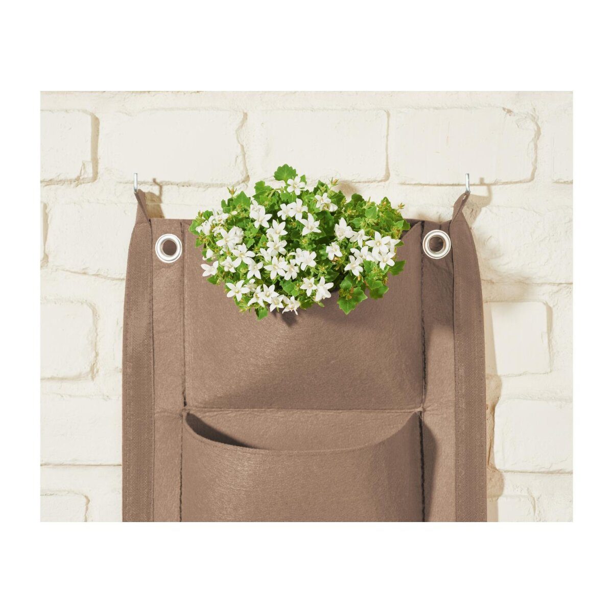PARKSIDE® plantenzakkenset, 2 stuks, gemaakt van vilt