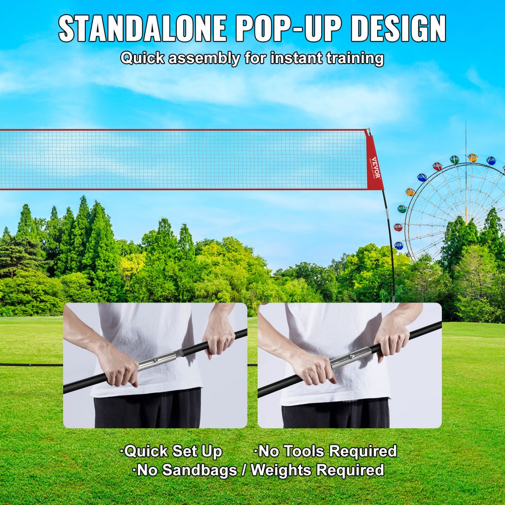 Volleyball Net Height-Adjustable Volleyball Net Set, 4.3 x 2.3-2.4 m Portable Beach Volleyball Net, Volleyball Net Foldable Volleyball Net with Volleyball & Carry Bag, for Garden, Beach Volleyball Net Height-Adjustable Volleyball Net Set, 4.3 x 2.3-2.4 m Portable Beach Volleyball Net, Volleyball Net Foldable Volleyball Net with Volleyball & Carry Bag, for Garden, Beach