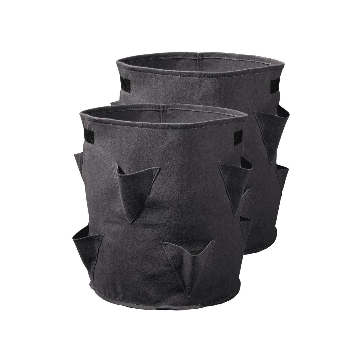 PARKSIDE® plantenzakkenset, 2 stuks, gemaakt van vilt