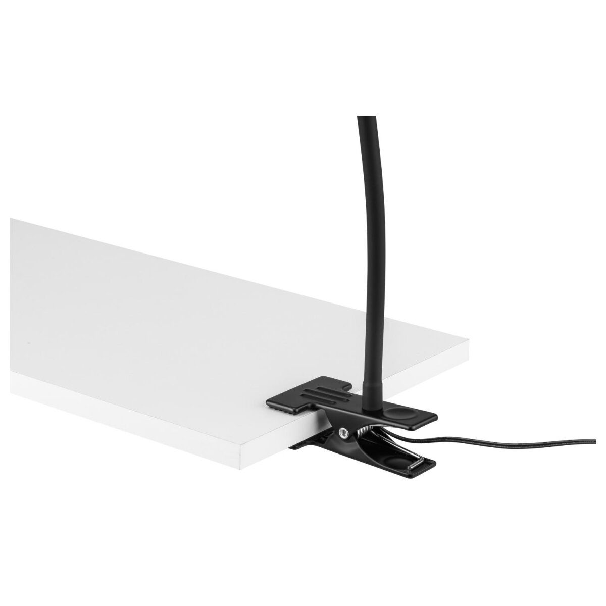 LIVARNO home LED-Klemmleuchte, mit flexiblem Metallhals