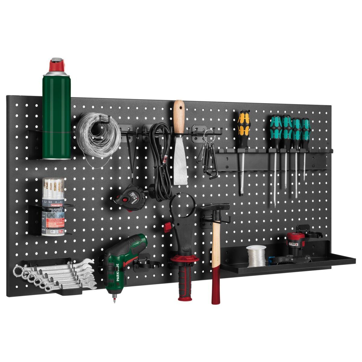 PARKSIDE PERFORMANCE® Lochplatten-Set für Schwerlastregale, 2-teilig