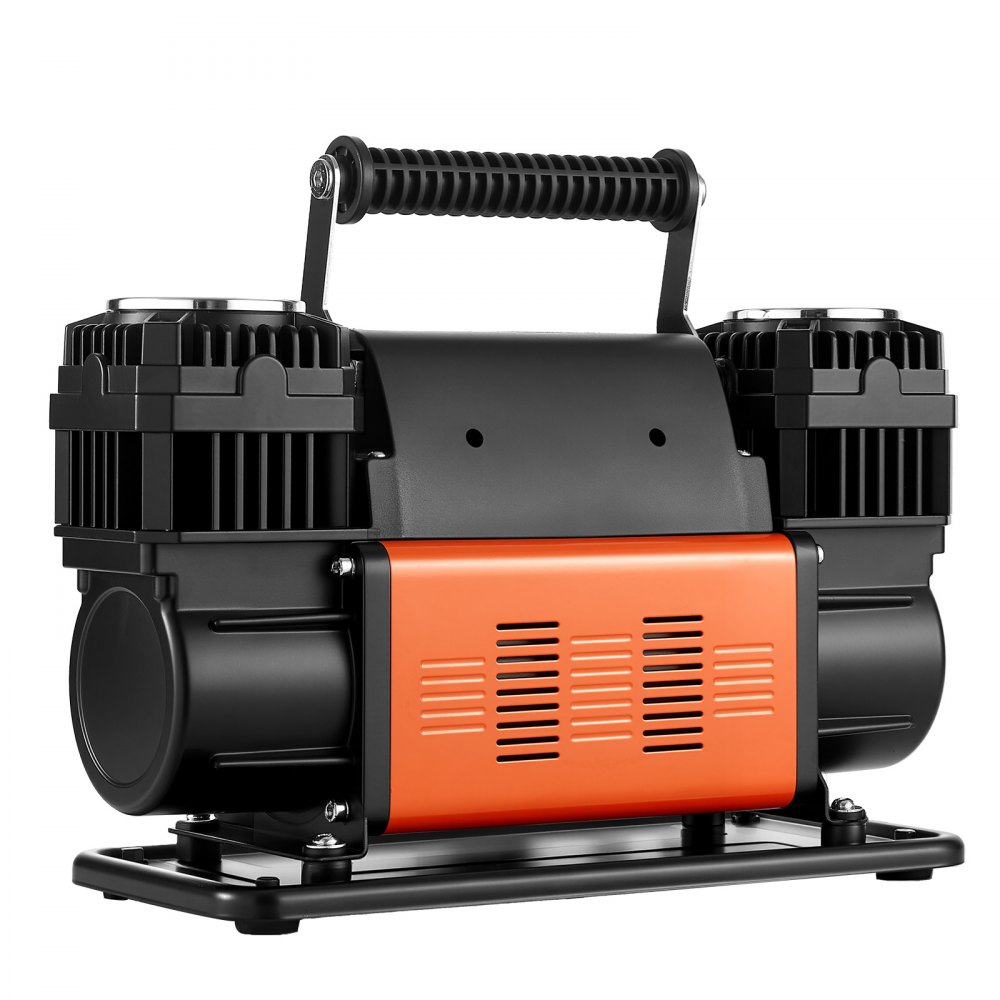 Zware luchtcompressor Dubbele cilinder 300 l/min Draagbare bandenpomp 12 V 150 PSI off-road luchtpomp met digitale manometer en adapters voor vrachtwagen, auto, SUV, SUV en camper Zware luchtcompressor Dubbele cilinder 300 l/min Draagbare bandenpomp 12 V 150 PSI off-road luchtpomp met digitale manometer en adapters voor vrachtwagen, auto, SUV, SUV en camper