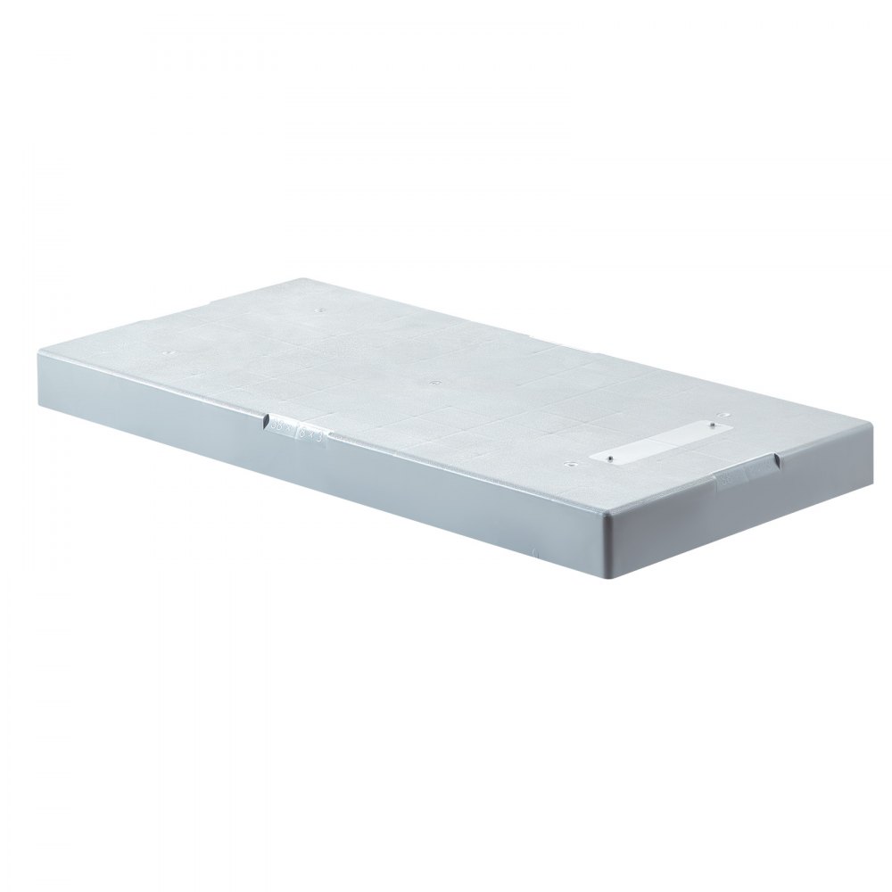 Mini coussin divisé, pour systèmes de pompe à chaleur de climatiseur sans conduit 9000-36000 BTU, coussinets anti-vibrations en plastique 960x460x74mm pour unités de condensateur extérieures, charge maximale 181kg