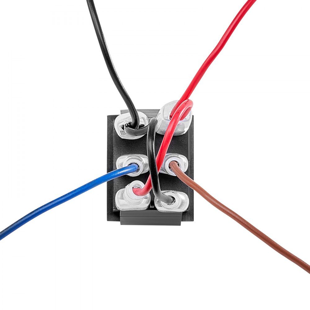 Rocker Switch, 6 Pin DPDT Toggle Switch with 3 Positions (ON)-Off (ON), Pole Reversing Switch AC 250V/16A 125V/20A, Ideal for Home, Office and Light Industrial Use
