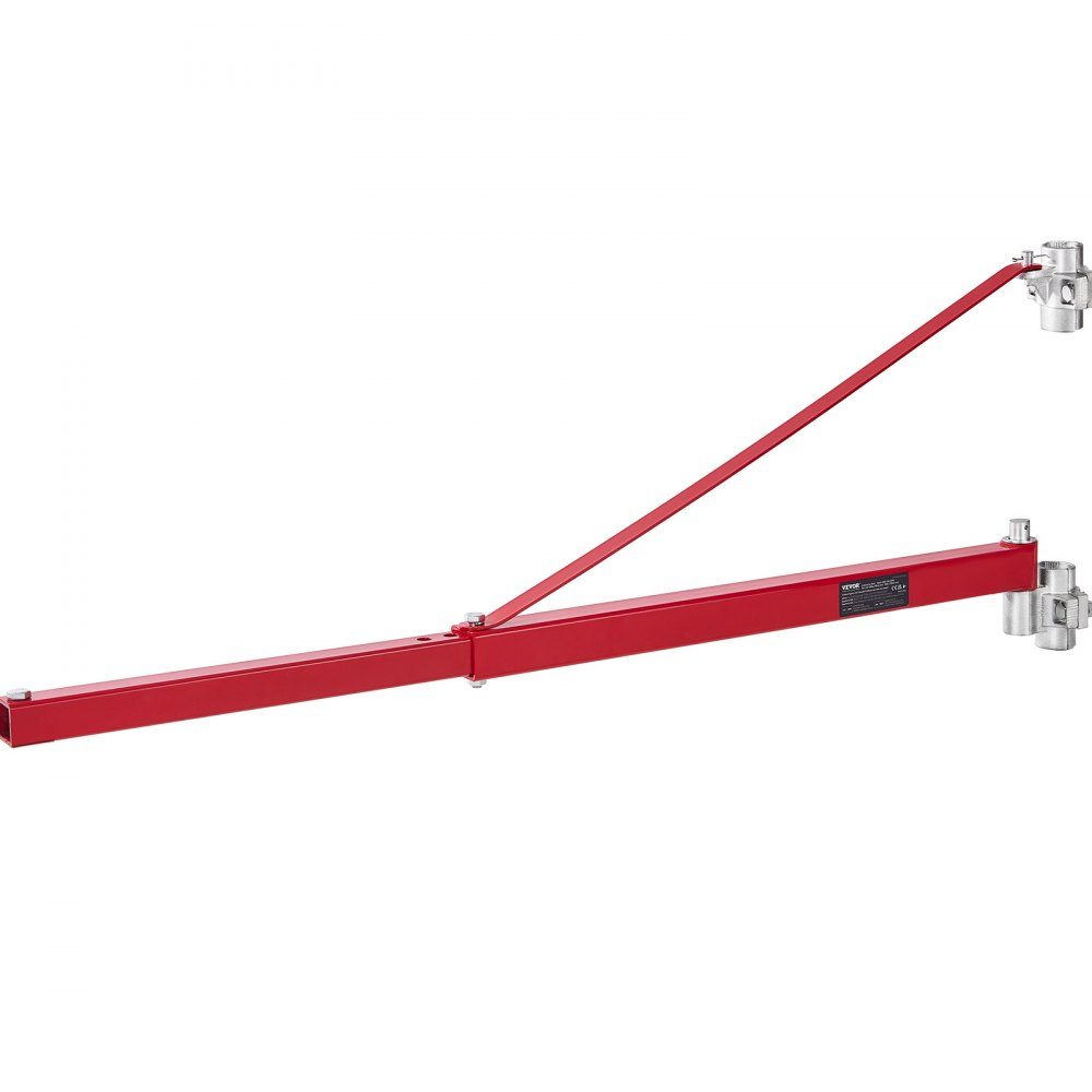 Elektrische takelsteunarm 600 kg draagvermogen Elektrische takelhouder Draaiarm Stalen takelframe 180 ° roterende steigertakel Hefarm Lier Hefarm voor hijswerkplaats Garage