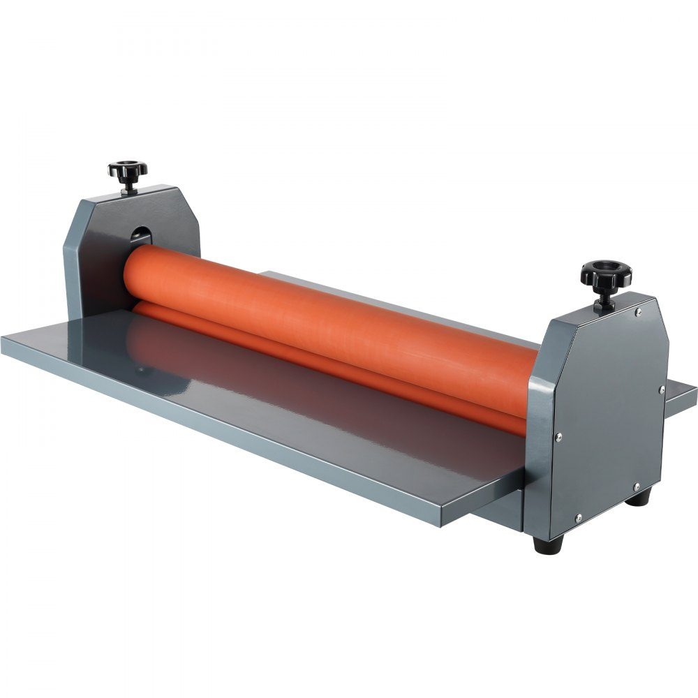 Cold laminator 1000mm manual folding photo film roll laminator made of thick iron metal with soft rubber rollers, four non-slip adjustable rubber feet for photo and advertising copy shops