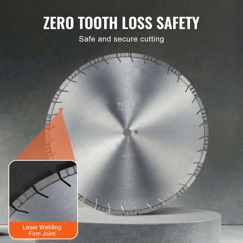 Diamond saw blade concrete saw blade 50 cm for wet or dry work, 12 mm diamond segment saw blade with oblique teeth, center hole diameter 25.4 mm, for concrete, cement boards, tiles, bricks Diamond saw blade concrete saw blade 50 cm for wet or dry work, 12 mm diamond segment saw blade with oblique teeth, center hole diameter 25.4 mm, for concrete, cement boards, tiles, bricks