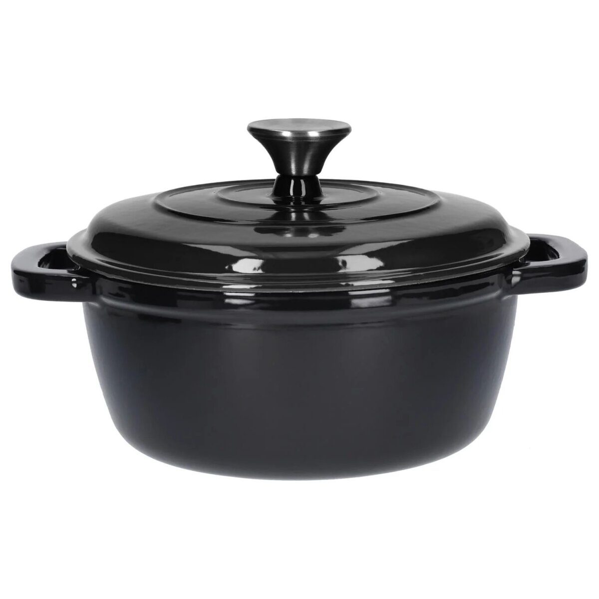 Marmite en fonte premium SILVERCREST® 22 cm / 2,8 litres avec système goutte à goutte