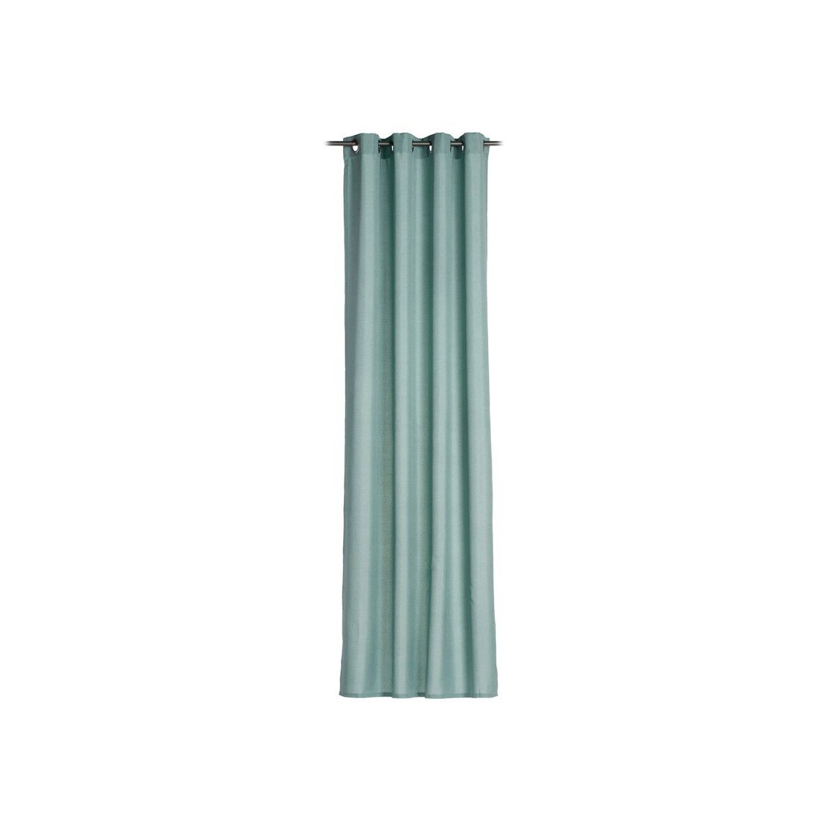 Gözze rideau à œillets « Linus », L 140 x L 245 cm, opaque, aqua