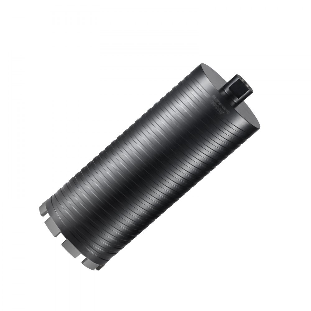 Diamond Core Drill, 108mm Wet/Dry Diamond Core Drill for Bricks and Blocks, Concrete Core Drill with Guide Drill and Saw Blade, 241.3mm Drilling Depth, 5/8"-11 Female Thread