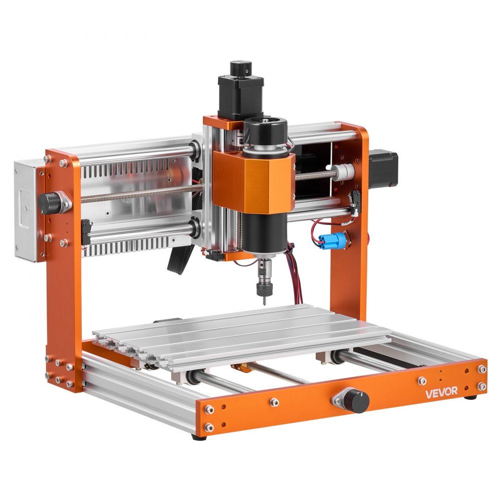 Fraiseuse CNC, broche 500W, machine de gravure 3 axes, zone de travail 300x180x80mm, contrôle hors ligne, fin de course, arrêt d'urgence, pour sculpter et couper du bois, de l'acrylique et du plastique