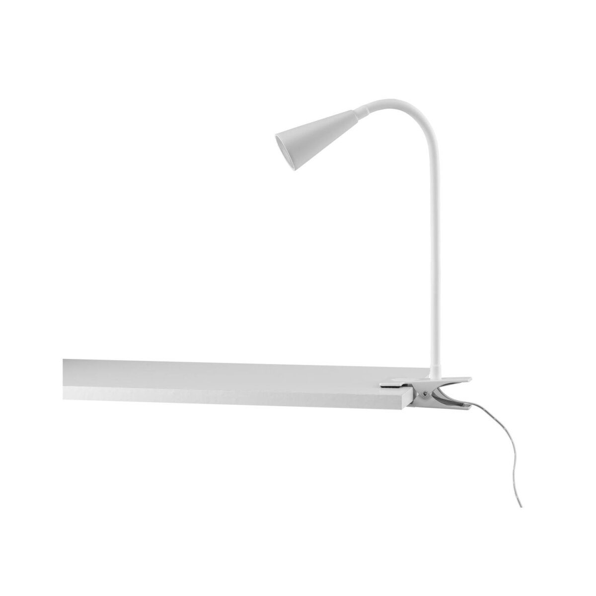 LIVARNO home LED-Klemmleuchte, mit flexiblem Metallhals