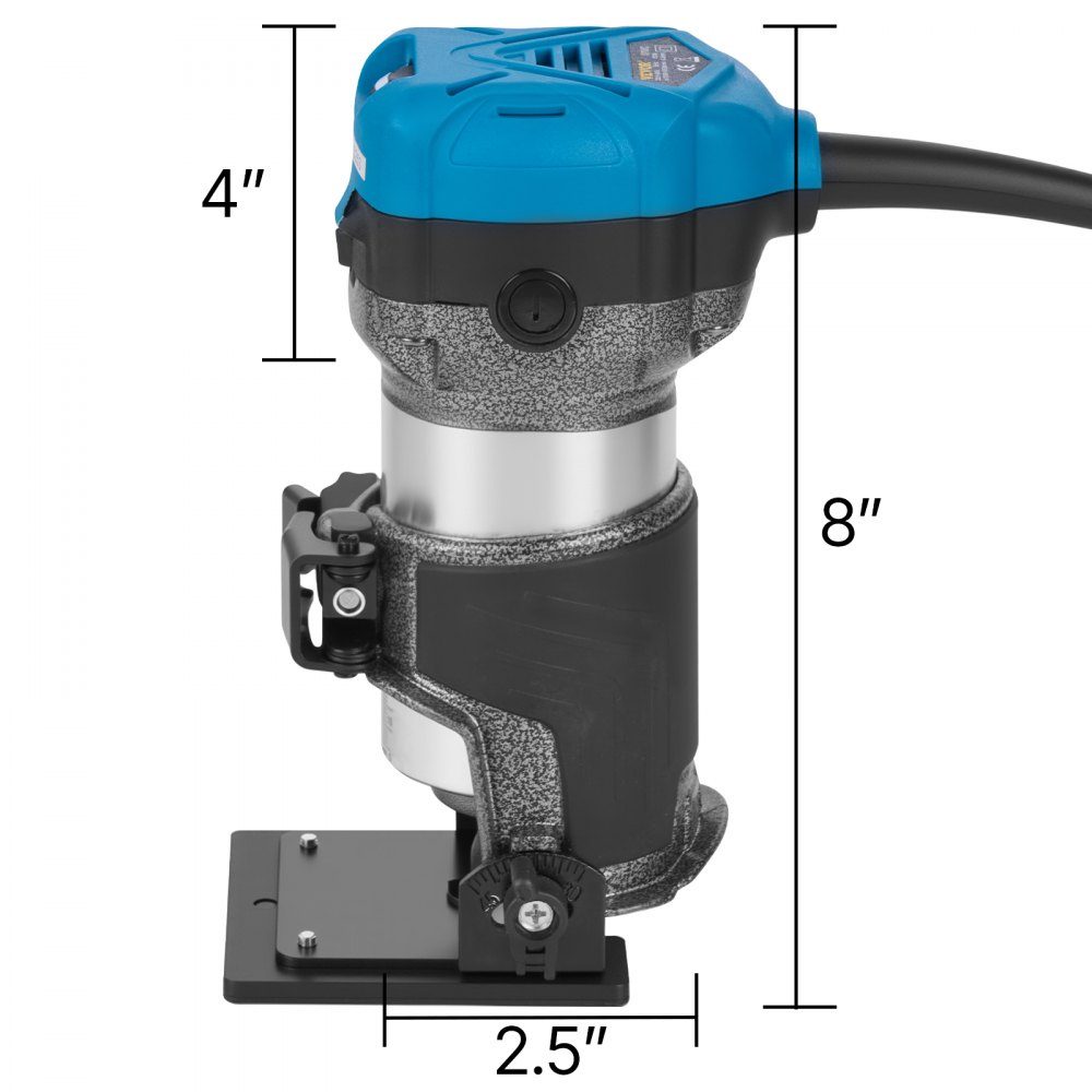 Houtfrees, multifrees, kantenfrees, verlengstuk, precies 710 W met 4 sokkels