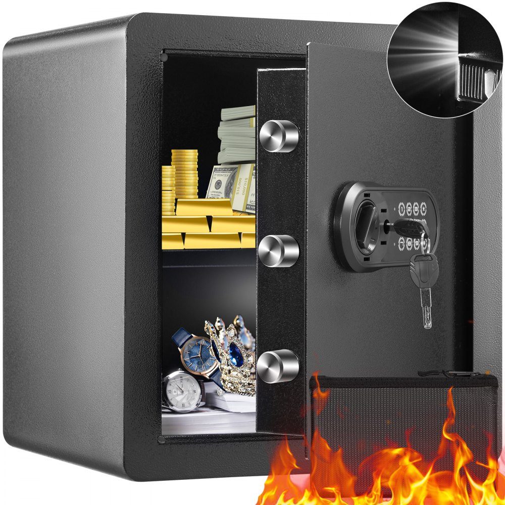 Safe, document safe, safe, wall safe, 51L office
