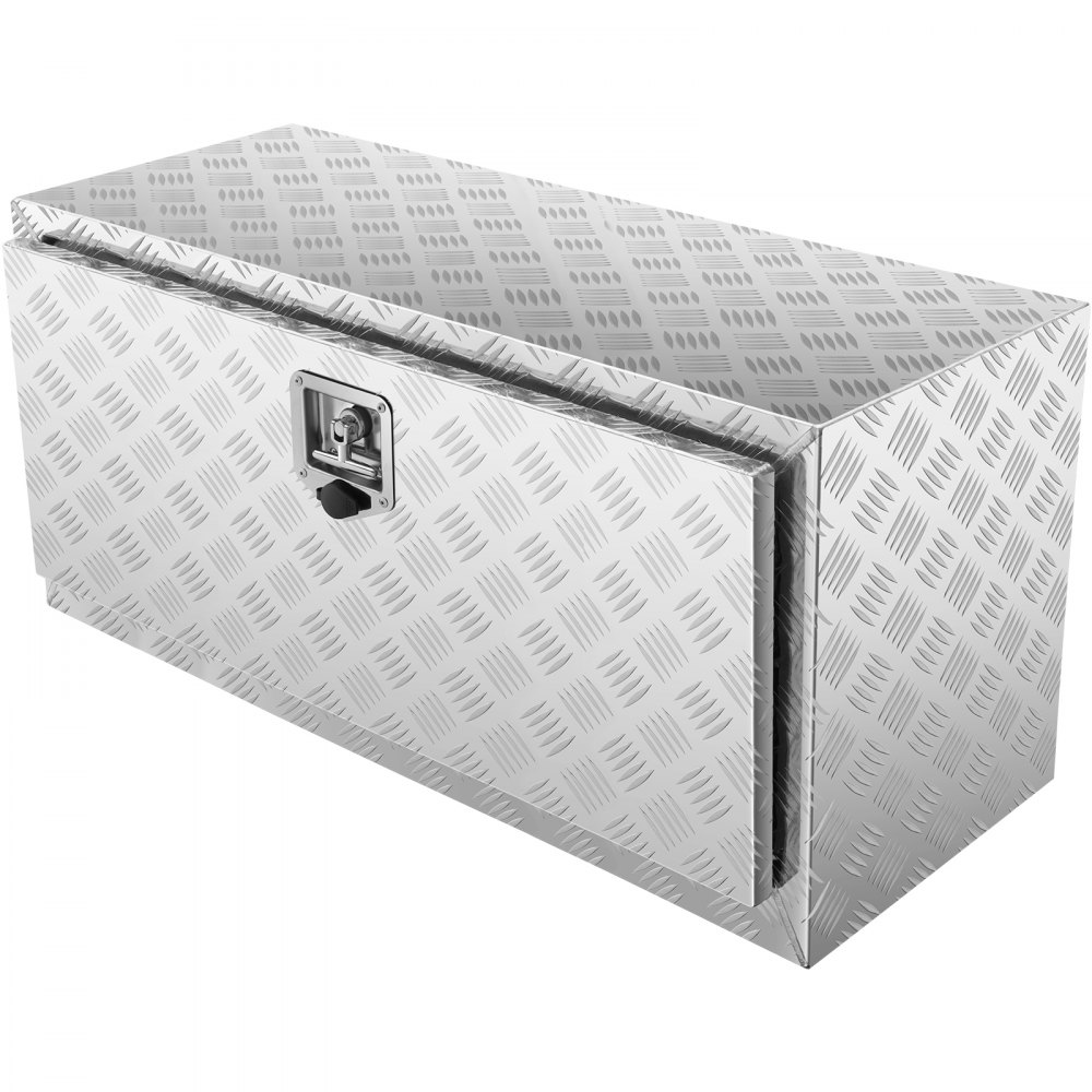 Truckbox Tool Box Trailer Box Tool Box 914x430x460mm Pickup Storage Box, Aluminum Diamond Plate Tool Box with Lock & Keys, Waterproof Trailer Storage Box Truckbox Tool Box Trailer Box Tool Box 914x430x460mm Pickup Storage Box, Aluminum Diamond Plate Tool Box with Lock & Keys, Waterproof Trailer Storage Box