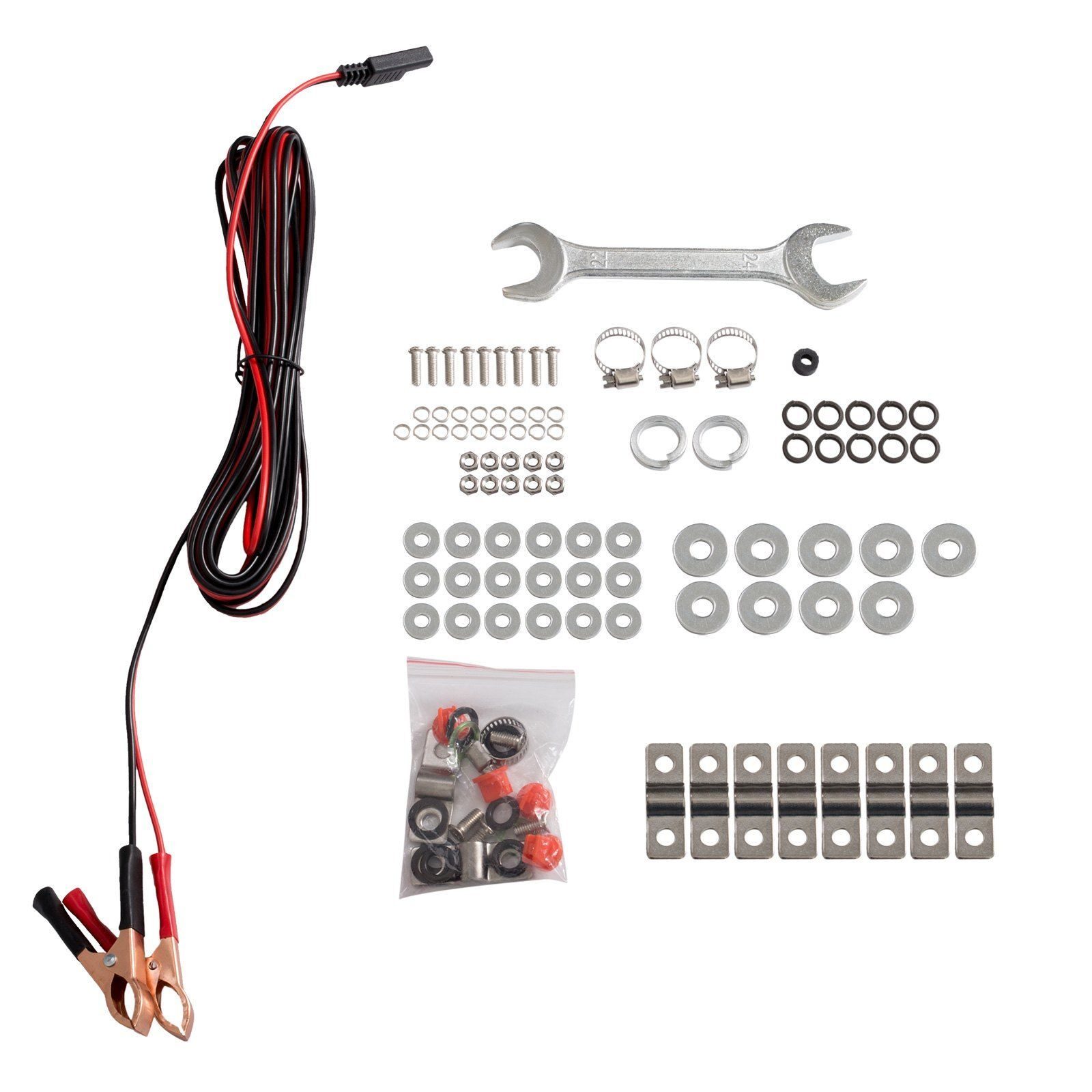 Drucksprüher 60L Sprühpumpe 5,5 bar Gartensprüher Anhängersprüher 5m Stromkabel Traktor Garten