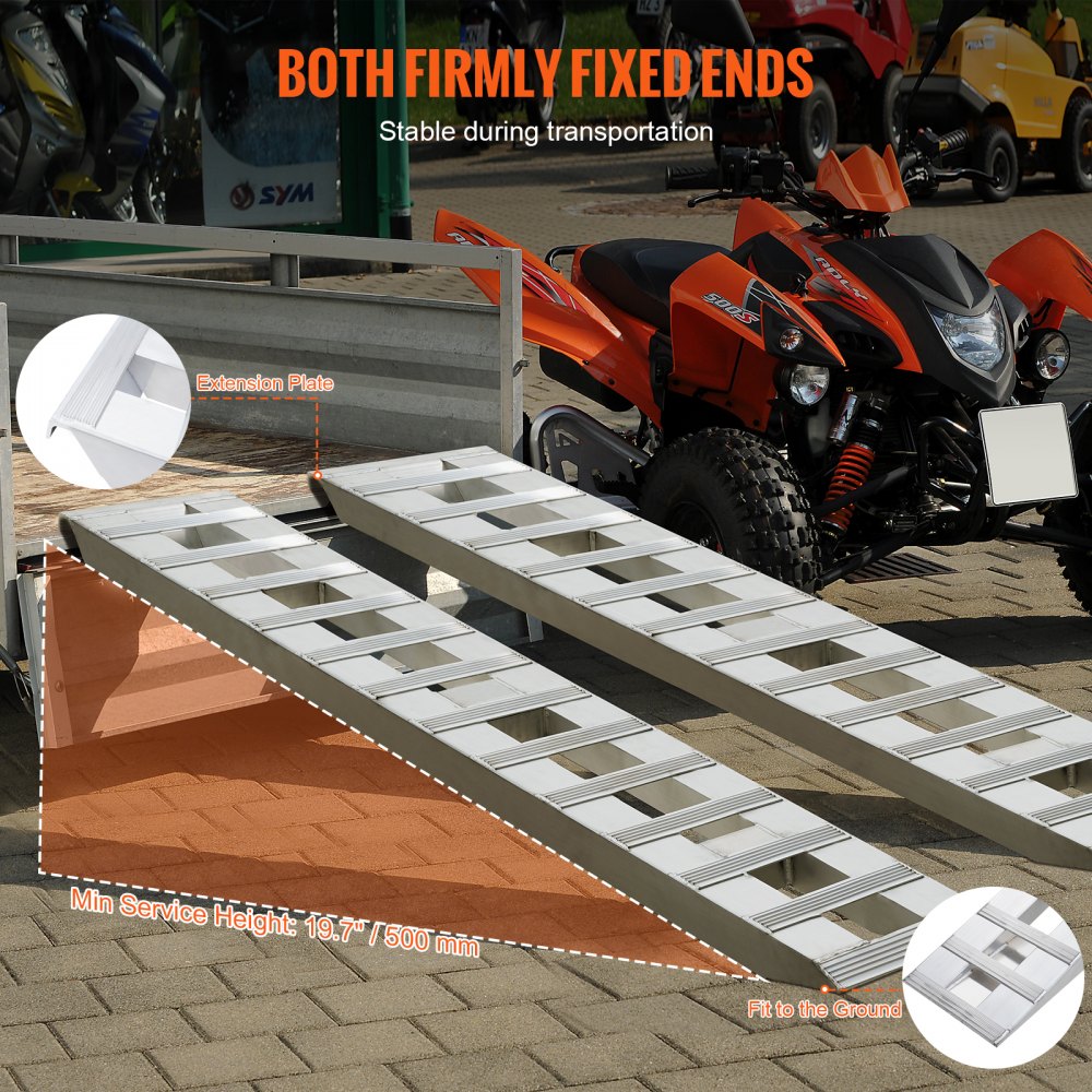 Auffahrrampe, Laderampe, Autorampe 2721,6 kg, breite Ladeschiene, Autoladerampe 183 x 38 cm, 2 Stück Rampen, für Motorrad, Anhänger, ATV, UTV, Gartentraktor, Rasenmäher, Dirtbike usw Auffahrrampe, Laderampe, Autorampe 2721,6 kg, breite Ladeschiene, Autoladerampe 183 x 38 cm, 2 Stück Rampen, für Motorrad, Anhänger, ATV, UTV, Gartentraktor, Rasenmäher, Dirtbike usw