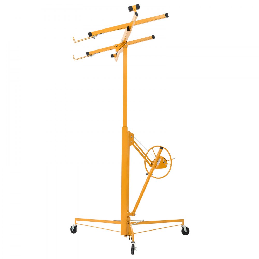 Plattenheber bis max. 68 kg, 3353 mm Höhe, Gipskartonheber mit verstellbarem Teleskoparm, Gipskarton, Trockenbauheber, Plattenheber, Hebezeug, Werkzeug, für Decken- und Wandmontage (gelb) Plattenheber bis max. 68 kg, 3353 mm Höhe, Gipskartonheber mit verstellbarem Teleskoparm, Gipskarton, Trockenbauheber, Plattenheber, Hebezeug, Werkzeug, für Decken- und Wandmontage (gelb)
