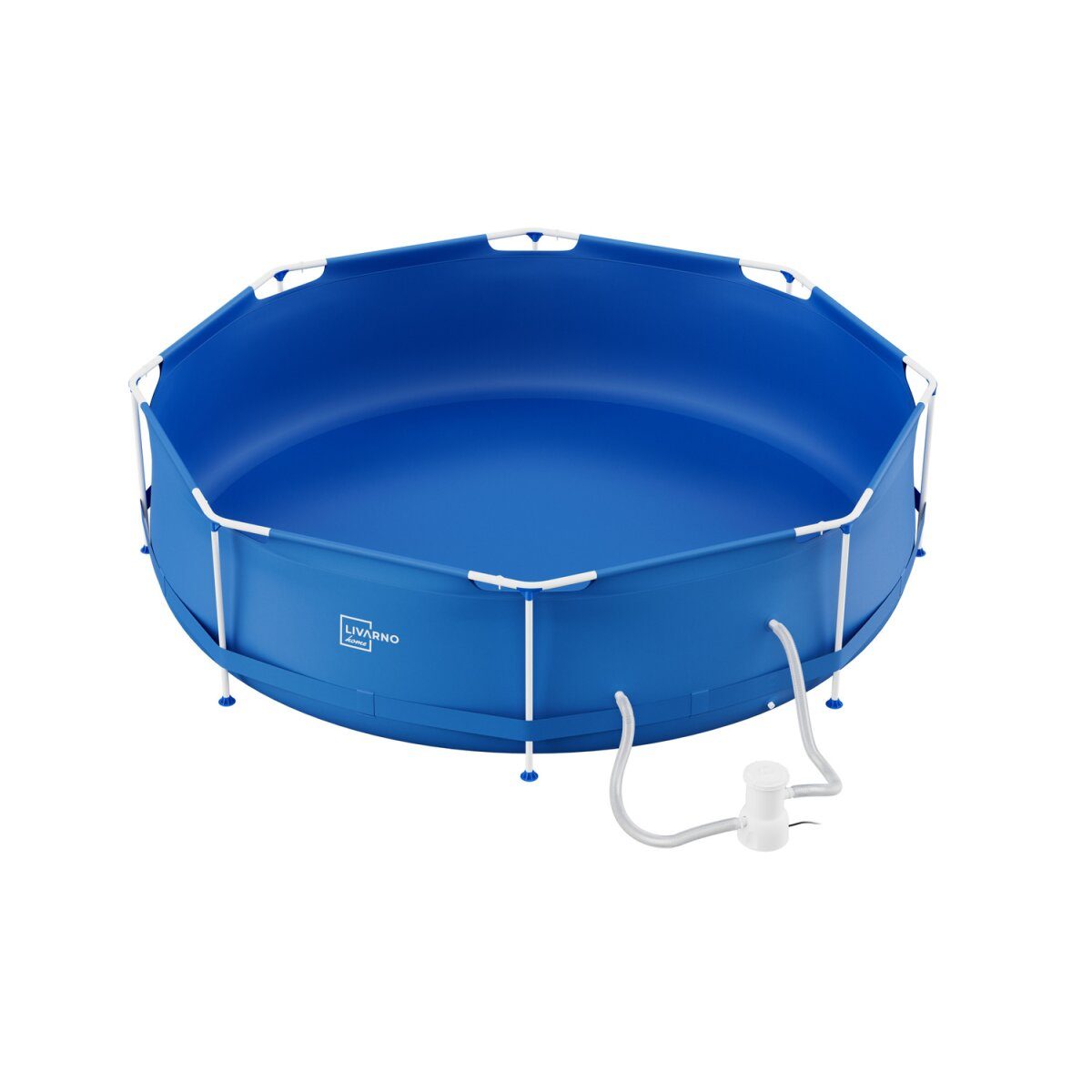 LIVARNO home zwembad met metalen frame, Ø 300 x H 76 cm
