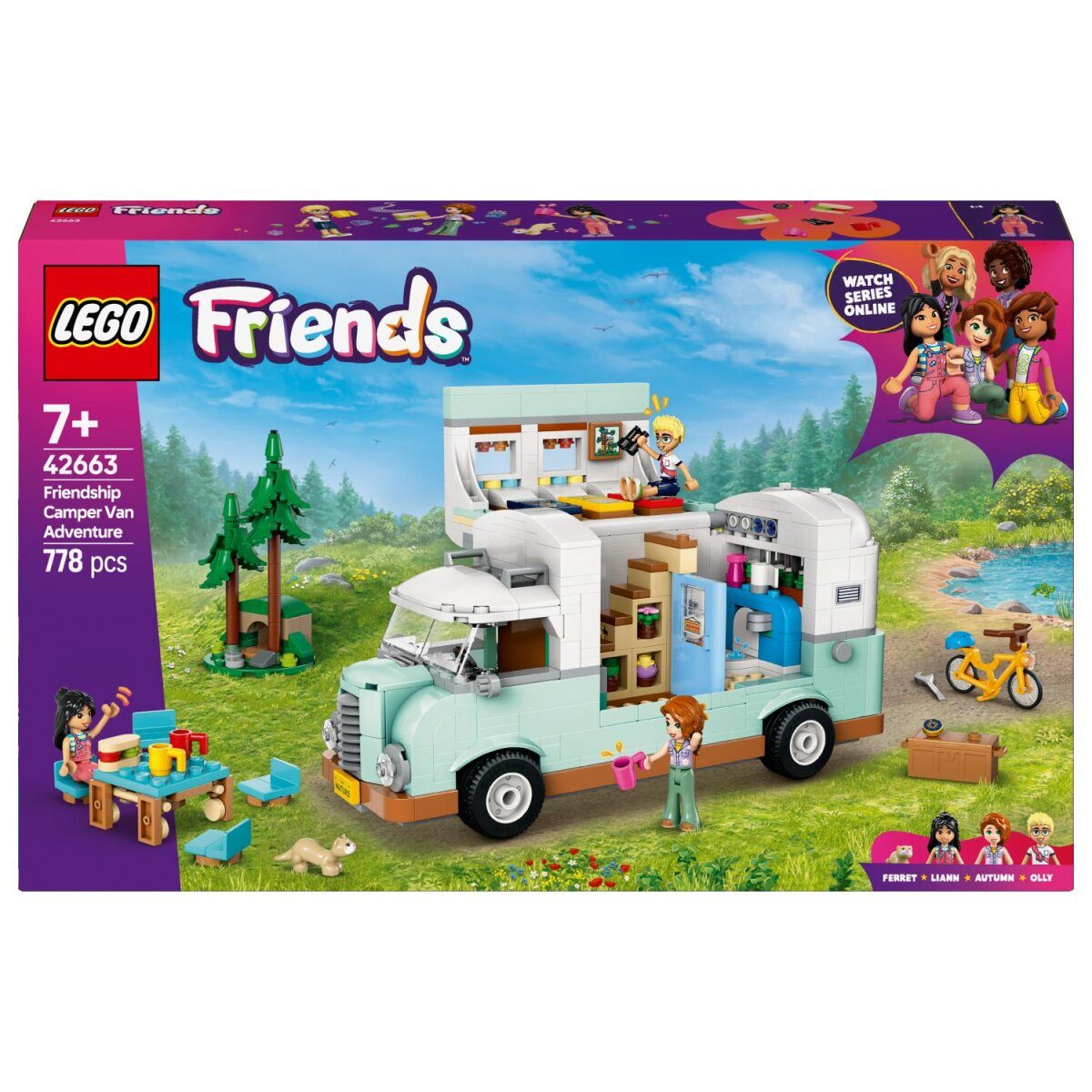 LEGO® Friends 42663 Przygoda w kamperze przyjaźni – Nr kat. HT-56869