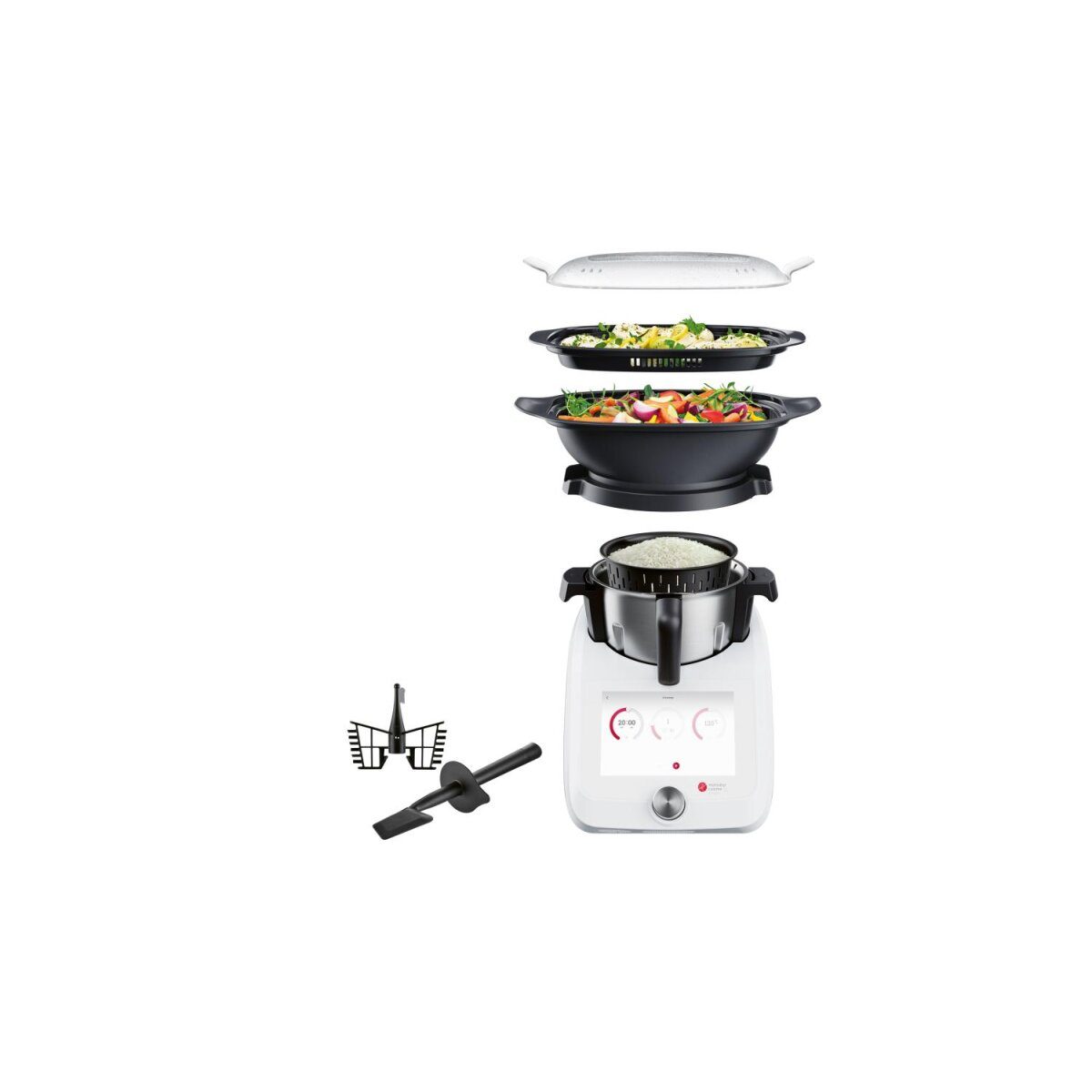 SILVERCREST® Monsieur Cuisine smart SKMS 1200 C1, white