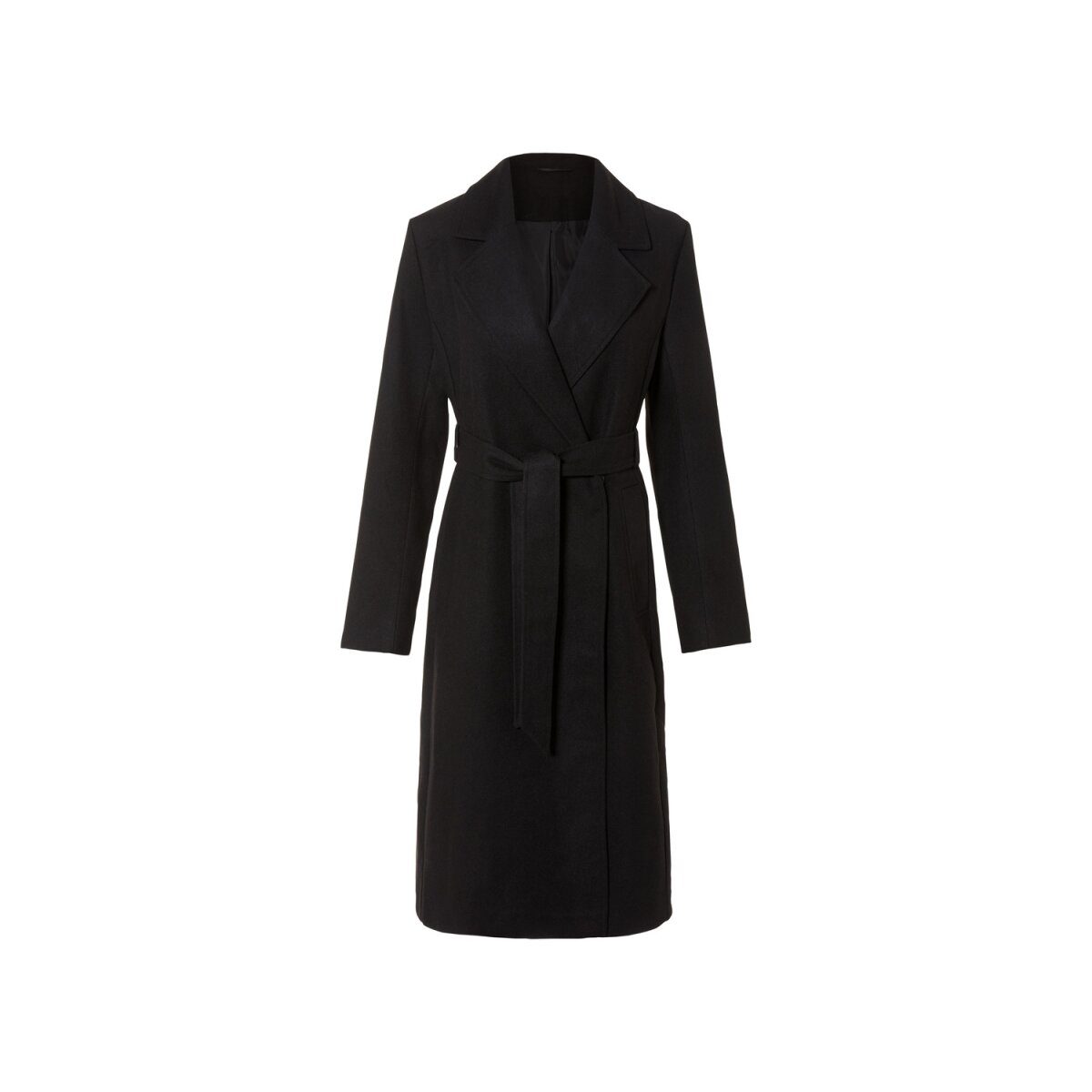 Manteau femme esmara® avec col à revers (noir, 42)