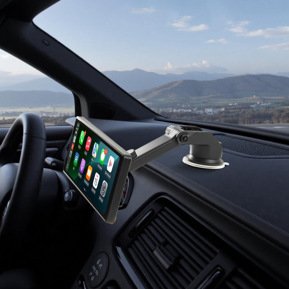 Kabelloses Autoradio (254 mm), tragbares Radio mit Touchscreen, kompatibel mit Apple CarPlay Android Auto, CarPlay-Bildschirm für Auto mit Sprachsteuerung, Mirror Link, Bluetooth, GPS-Navigation Kabelloses Autoradio (254 mm), tragbares Radio mit Touchscreen, kompatibel mit Apple CarPlay Android Auto, CarPlay-Bildschirm für Auto mit Sprachsteuerung, Mirror Link, Bluetooth, GPS-Navigation