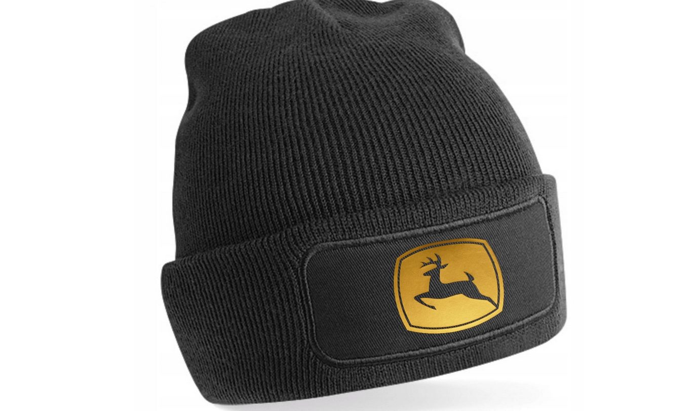 Bonnet chaud John Deere premium, impression de haute qualité